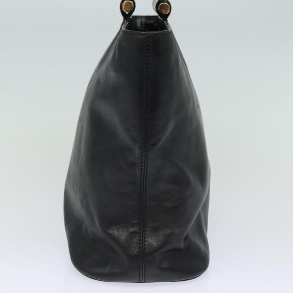 CELINE Hand Bag Leather Black - Picture 5 of 13